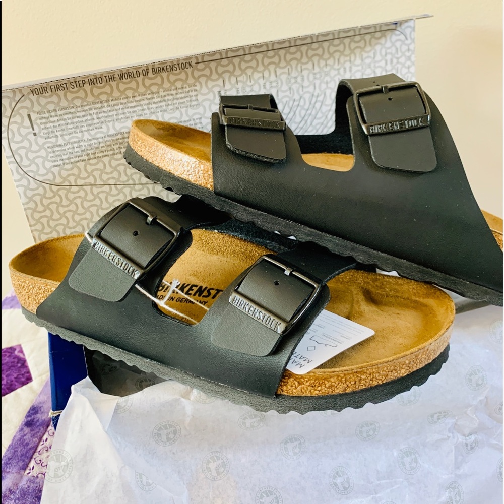 Birkenstock NEW Black Arizona “41” Size 10